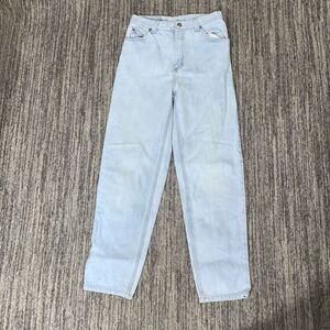 Vintage The Arizona Jean Co Girls Size 14 Youth Barrel Jeans‎ Light Wash Pockets